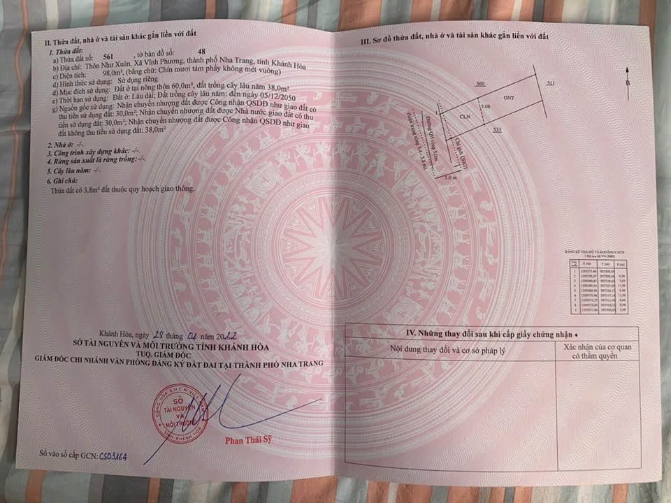 Đất nền Vĩnh Phước Nha Trang 98m² - Tiềm năng tăng giá!