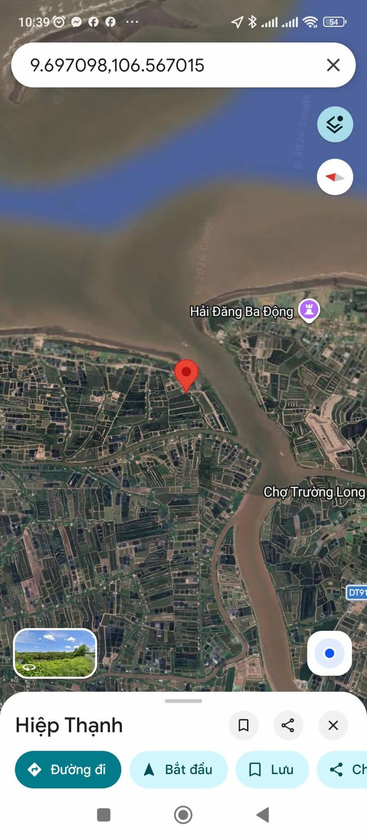 Đất Nông Nghiệp Rẻ 30.000m² Mặt Tiền Sông Lớn, Trà Vinh - Sổ Đỏ Sẵn Sàng