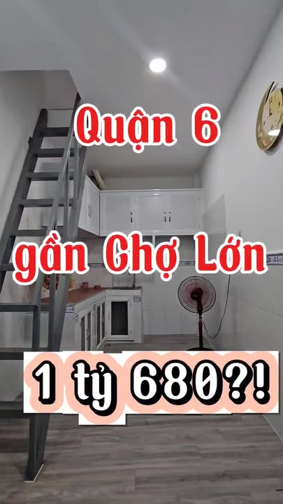 Nhà Riêng Quận 6 Hậu Giang 10.35m² - Sẵn sàng ở ngay!