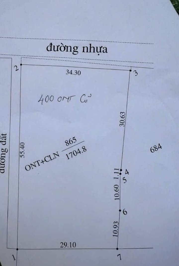 Bán Đất Vàng Huyện Gò Dầu 1595m² - Hai Mặt Tiền, Sổ Đỏ 4.3 Tỷ