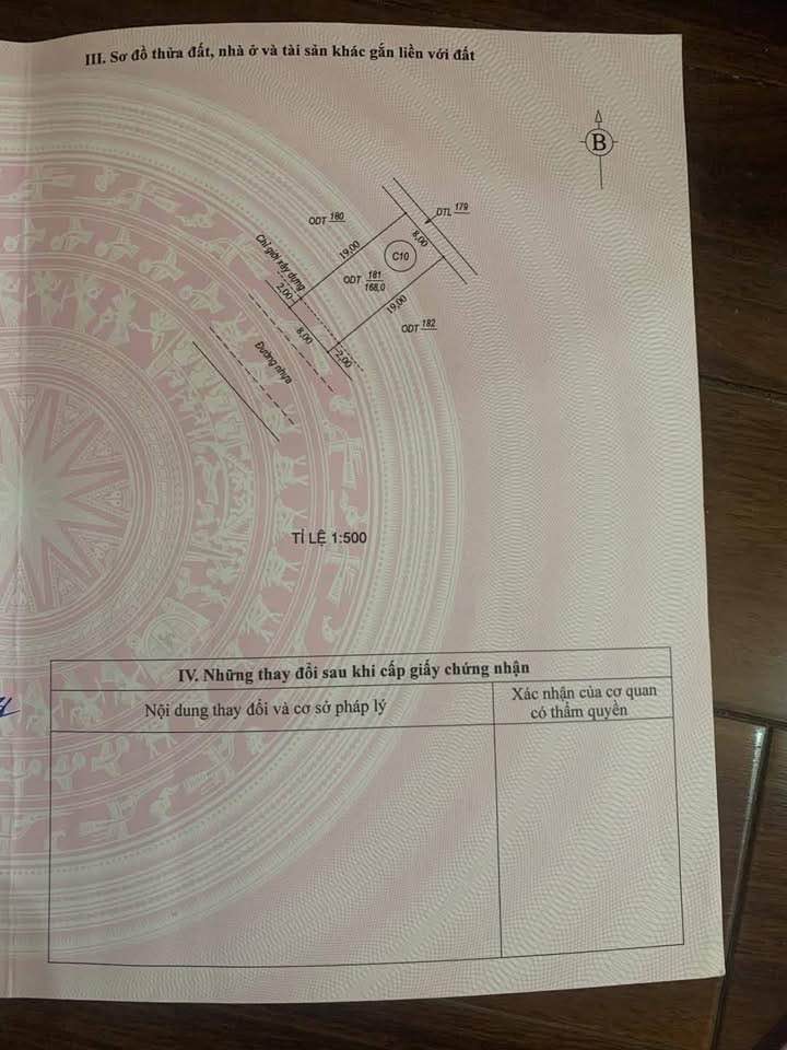 Đất nền TDP10 Đồng Hới - 168m² Hướng Tây Nam - Giá 2.5 Tỷ