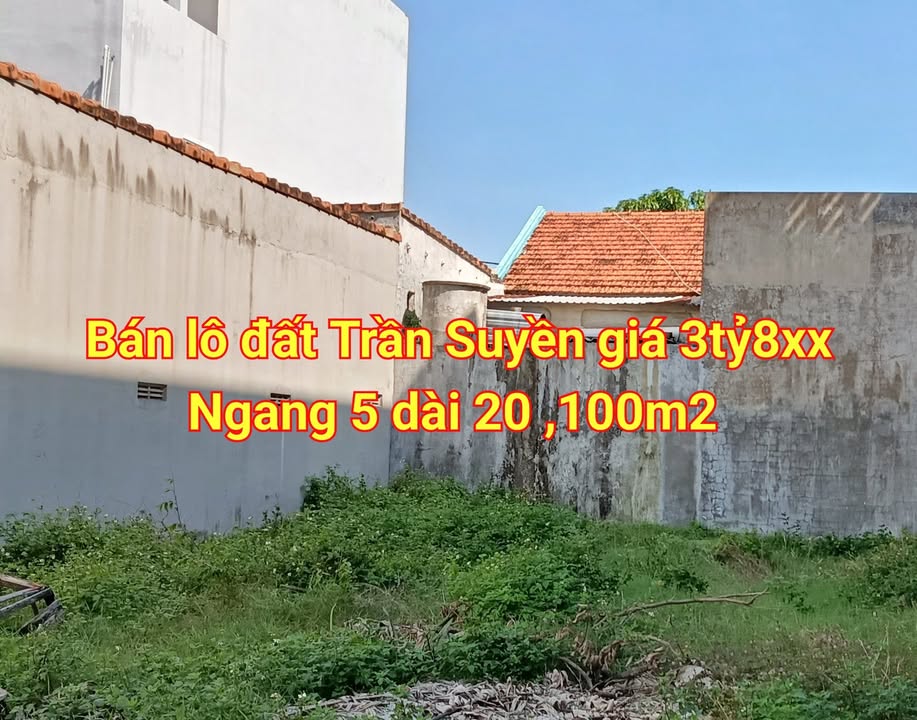 Đất nền Trần Suyền Tuy Hòa 100m² – Tiềm năng tăng giá vượt trội!