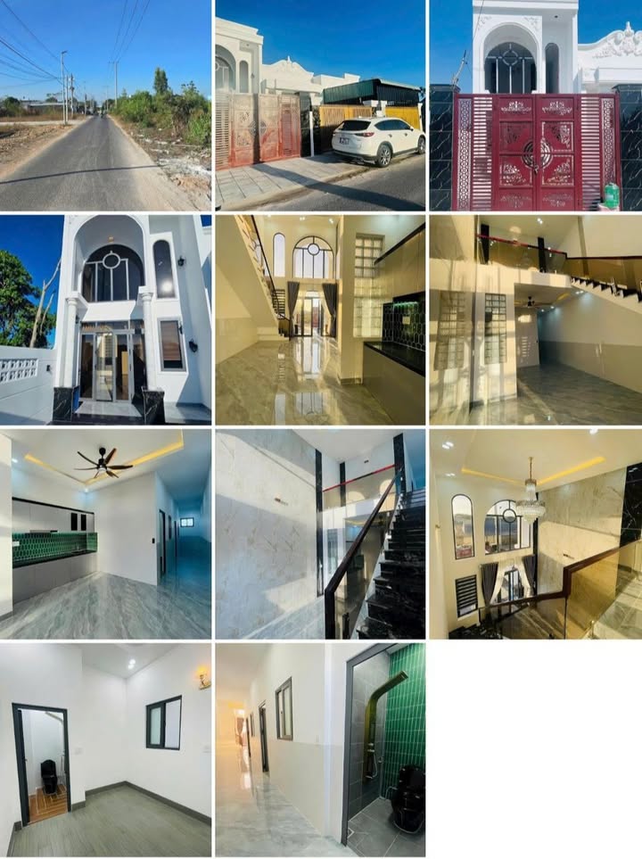 Nhà Lầu Mới Xây 110m² Đường Nhựa Long Điền - Giá 2.55 Tỷ TL