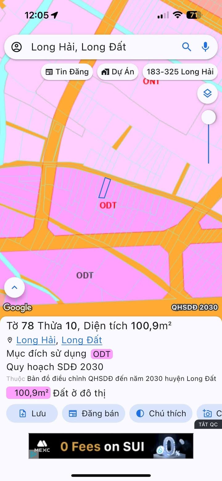 Đất nền Phước Nguyên Bà Rịa 106m² 2 tỷ - Sổ đỏ chính chủ!