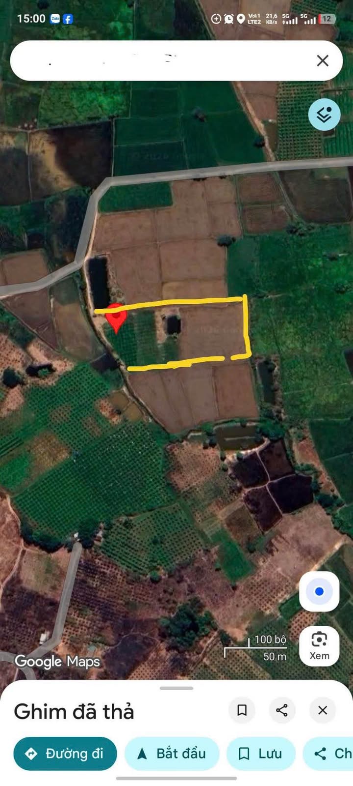 Bán Đất Vườn 5.3 Sào Hồng Sơn, Bình Thuận - Giá 530 Triệu, Sổ Hồng