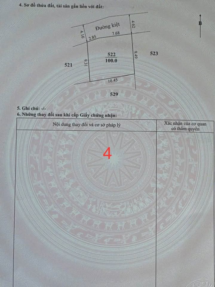 Đất nền Lý Nam Đế Hương Long 100m² 1.5 tỷ - Sổ đỏ chính chủ