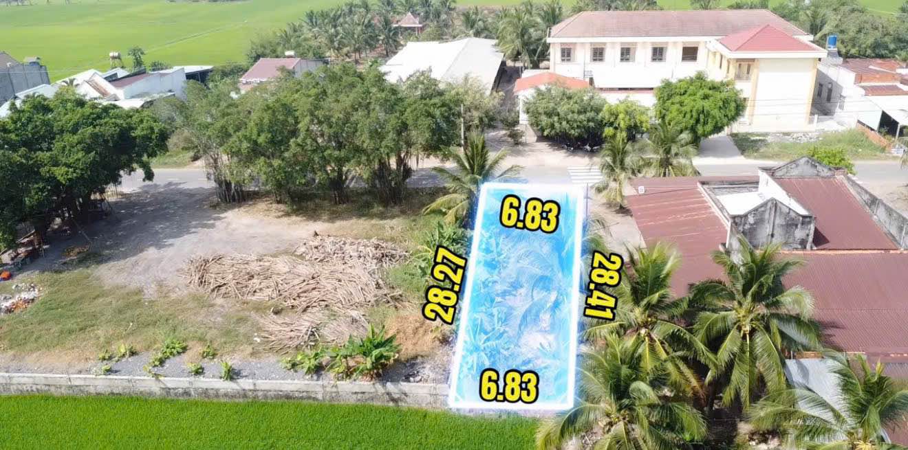 Đất Mặt Tiền 196m² Trảng Bàng - Sổ Đỏ, 650 Triệu Đầu Tư Sinh Lời