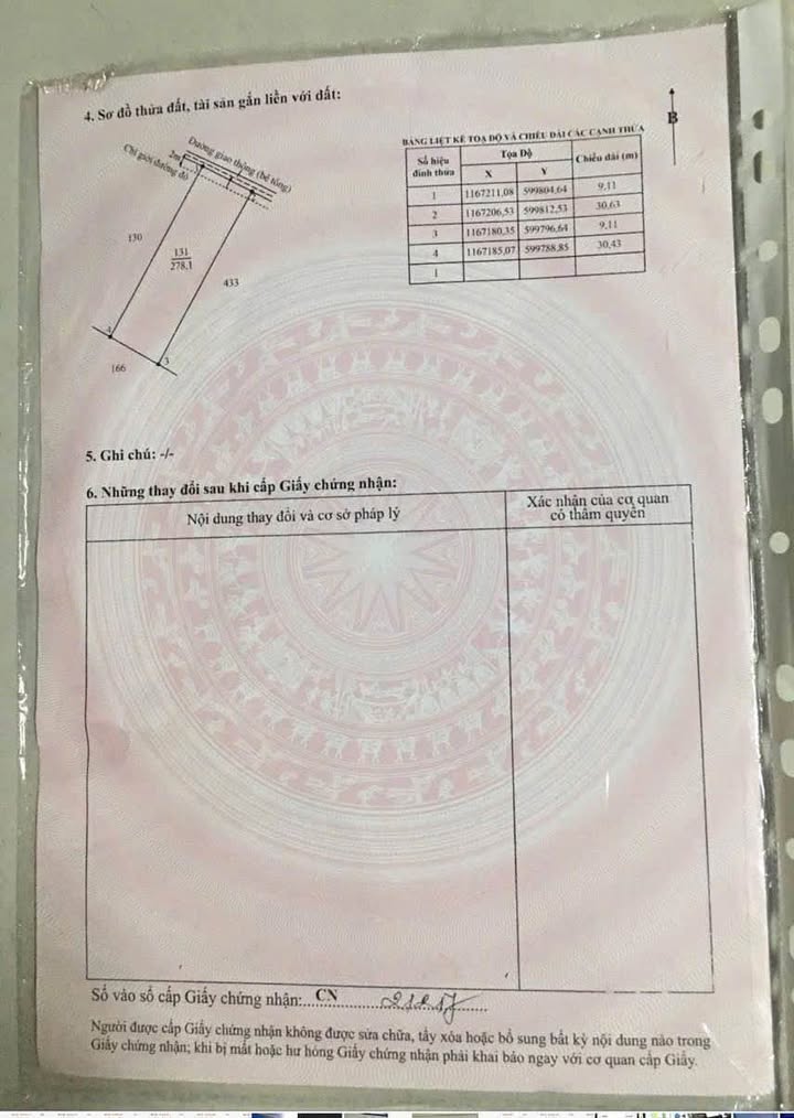 Đất nền Long An 278m² 950 triệu - Sổ đỏ chính chủ, xây dựng tự do