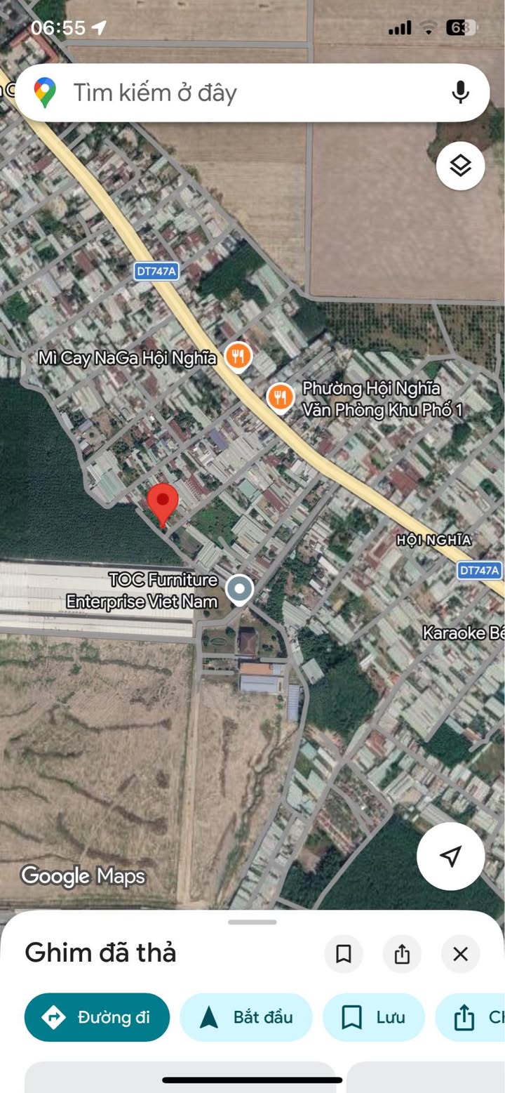 Bán Đất 627m² Phường Hội Nghĩa, Tân Uyên - Sổ Đỏ Thổ Cư, Giá Tốt