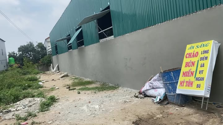 Cho thuê kho 200m² mặt tiền 6m đường Tô Hiệu, Văn Giang, Hưng Yên