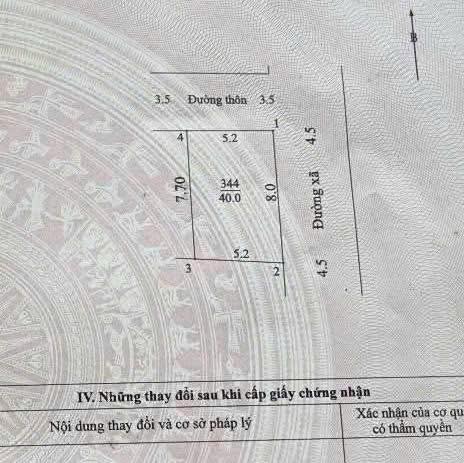 Đất nền Chương Mỹ 40m² giá 1 tỷ - Sổ đỏ chính chủ, xây dựng tự do!