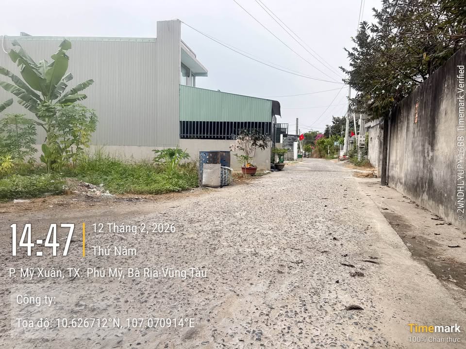 Đất nền Khu phố Thị Vải, Mỹ Xuân 110m² 1.2 tỷ - Sổ đỏ chính chủ!