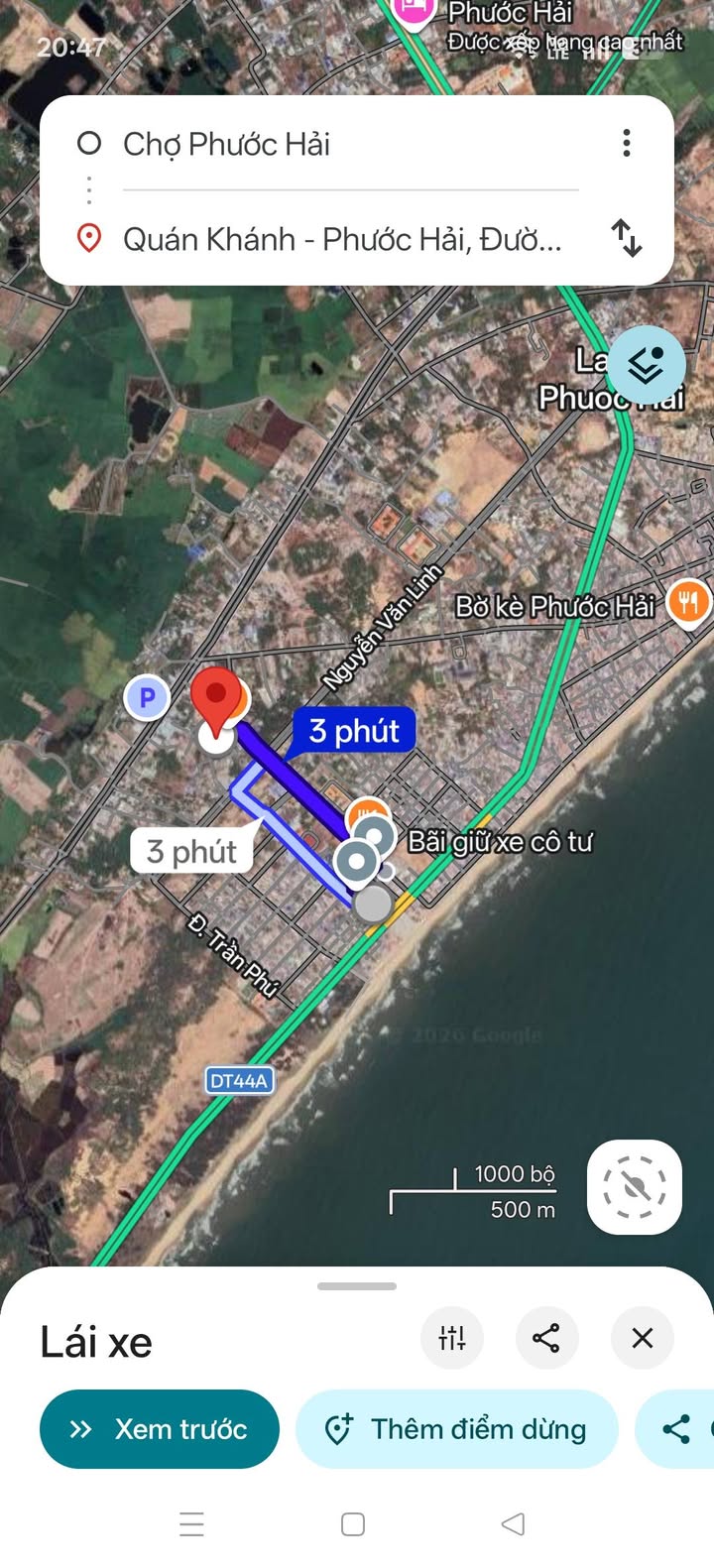 Đất nền Thị trấn Phước Hải 144m² - Sổ đỏ chính chủ, ô tô vào tận nơi!