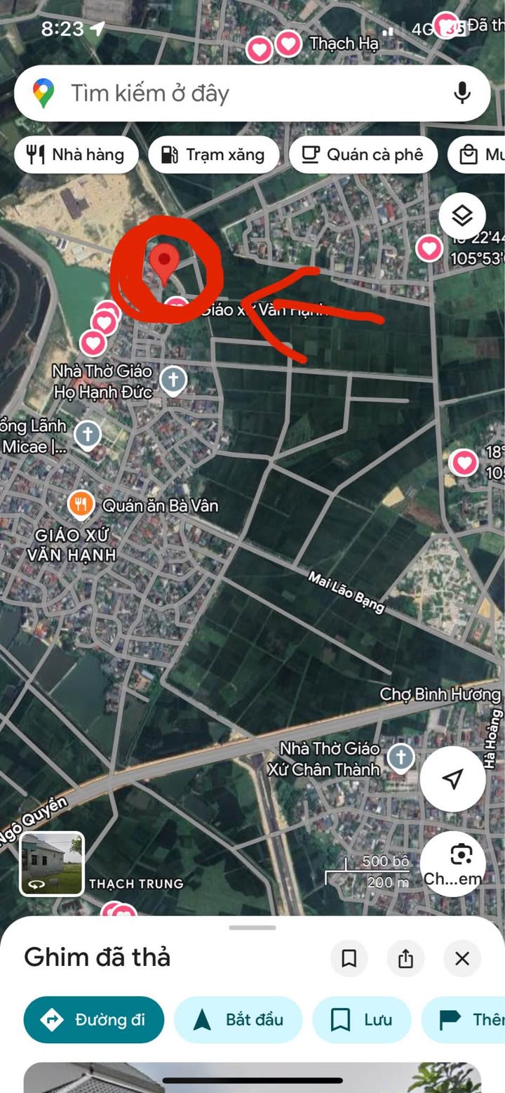 Đất nền Thạch Trung, TP Hà Tĩnh 162m² - Pháp lý rõ ràng, đường rộng 7m!