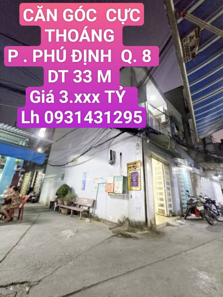 Nhà phố Lương Văn Can, Q.8 32.8m² - Ô tô vào tận nhà, sổ hồng riêng!
