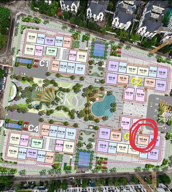 Căn hộ C3 Bắc Từ Liêm 75m² giá 5.56 tỷ - Tầng cao thoáng, view đẹp!