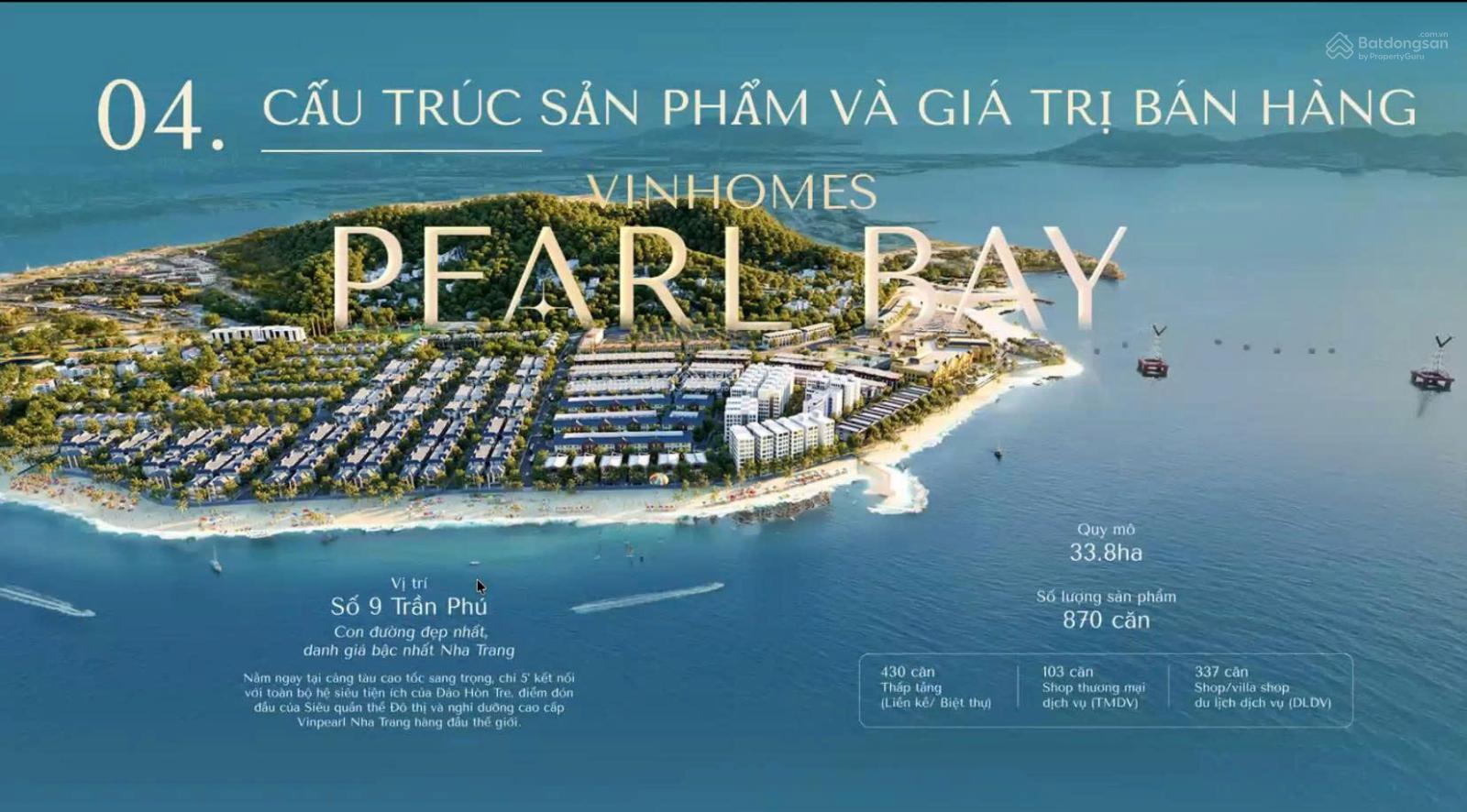 Shophouse Vinhomes Pearl Bay Nha Trang 63m² - Vị trí đắc địa sinh lời ngay!