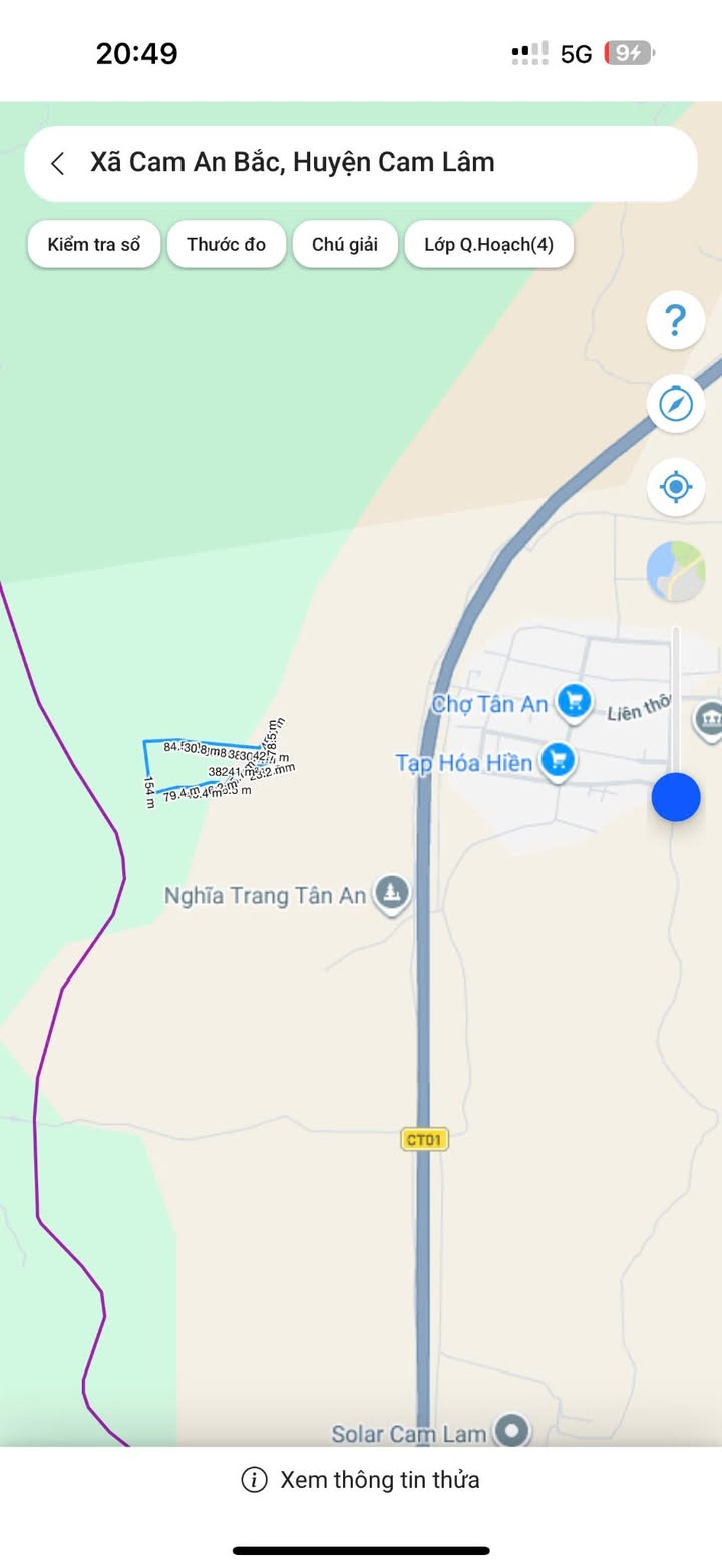 Đất vườn Cam Lâm Khánh Hòa 38006m² - Cơ hội đầu tư dài hạn!