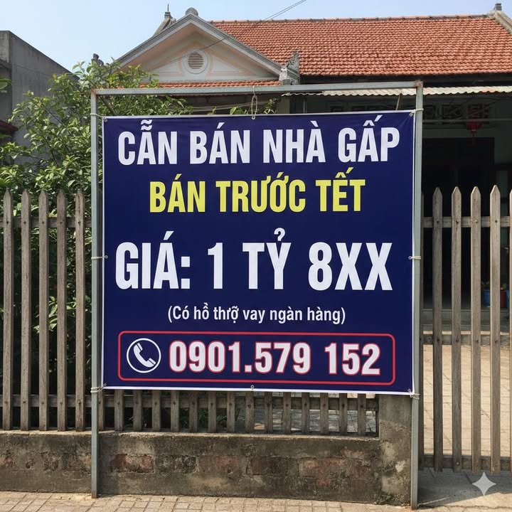 Nhà riêng Điện Ngọc 100m² giá 1.8 tỷ - Sổ hồng sẵn sàng!