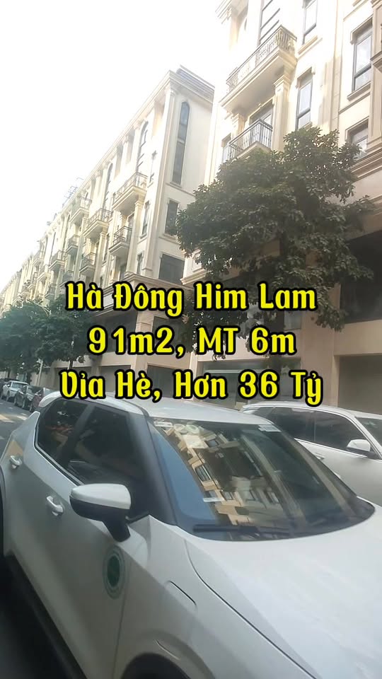 Nhà Phố Him Lam Hà Đông 91m² - Mặt tiền kinh doanh đắc địa!