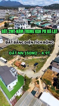 Đất nền Đà Lạt 150m² Phường 8 - Pháp lý rõ ràng