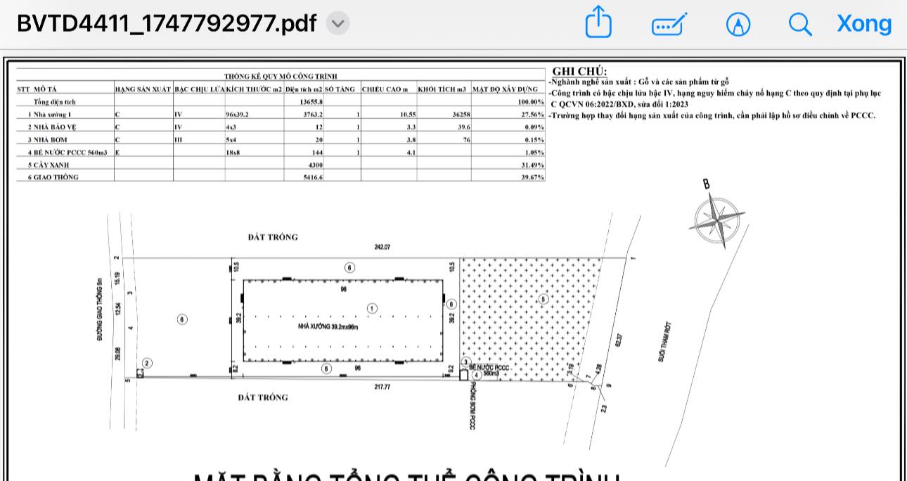 Bán Xưởng 13.655m² Bàu Bàng - Dòng Tiền 330 Triệu/Tháng Hoặc Vận Hành Ngay