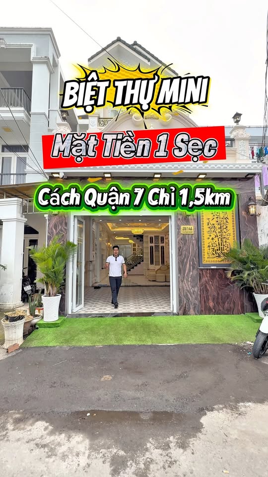 Nhà Phố Đào Tông Nguyên Nhà Bè 95m² - Thiết Kế Hiện Đại, Gần Q7