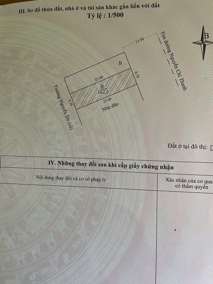 Bán đất mặt tiền Nguyễn Chí Thanh Tam Kỳ 162m² - Vị trí kinh doanh đắc địa