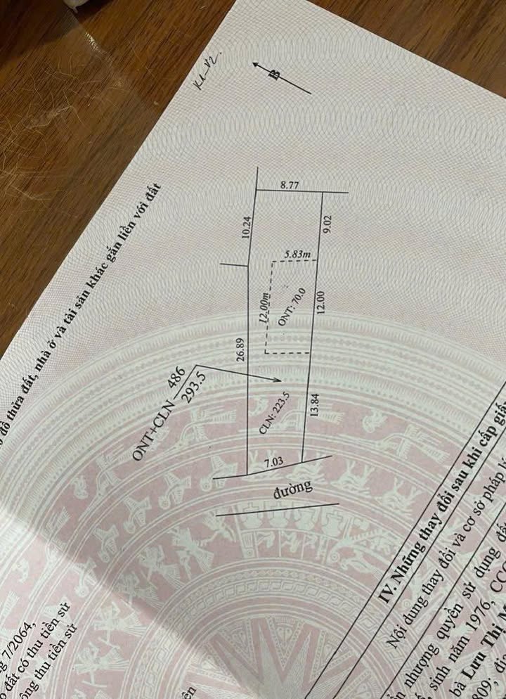 Đất nền Lan Mẫu Lục Nam 293m² hơn 2 tỷ - Sổ đỏ chính chủ!