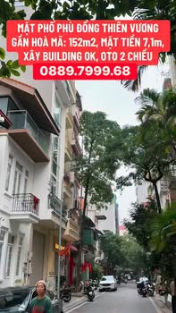 Bán nhà mặt phố Phù Đổng Thiên Vương 152m² - Vị trí vàng xây Building