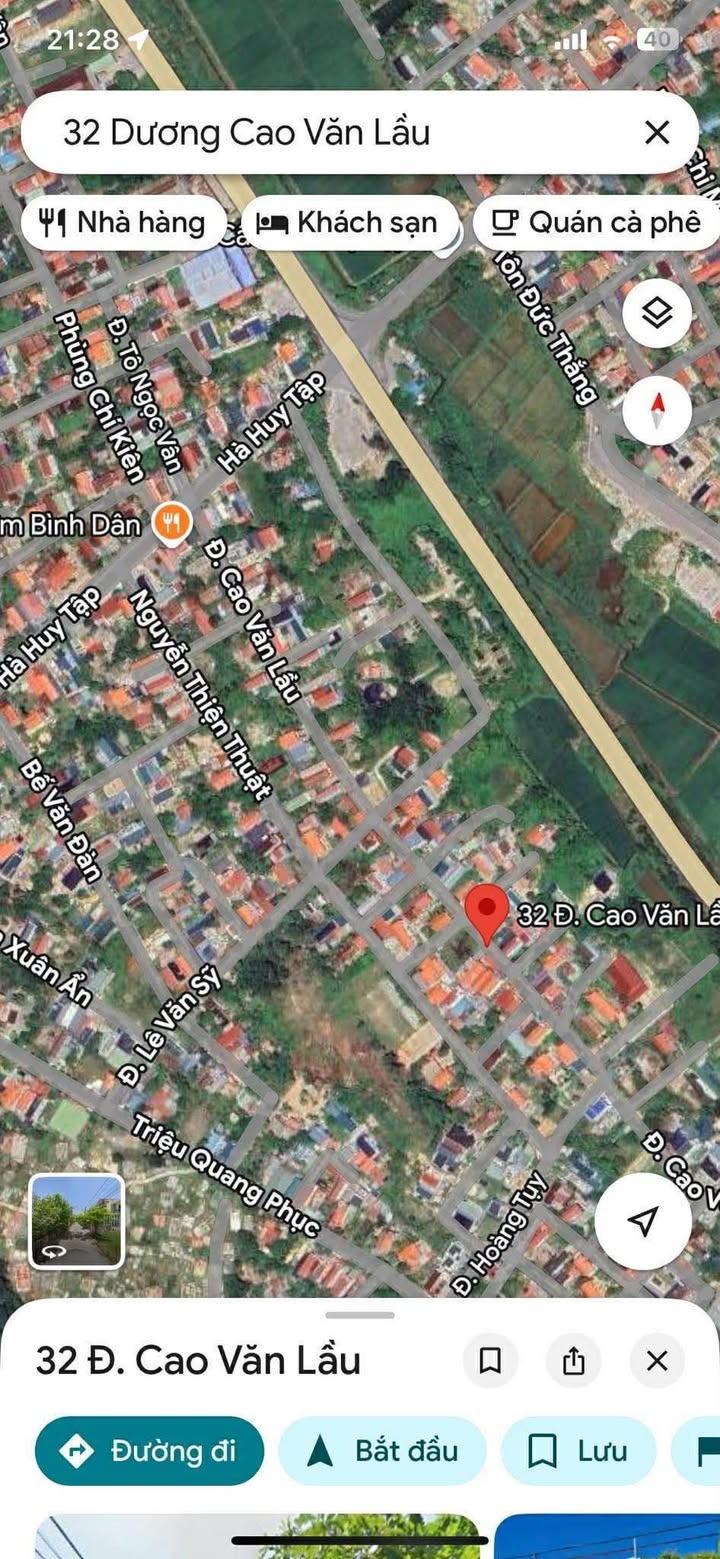 Nhà phố Cao Văn Lầu, Đồng Hới 110m² - Mặt tiền kinh doanh đắc địa!