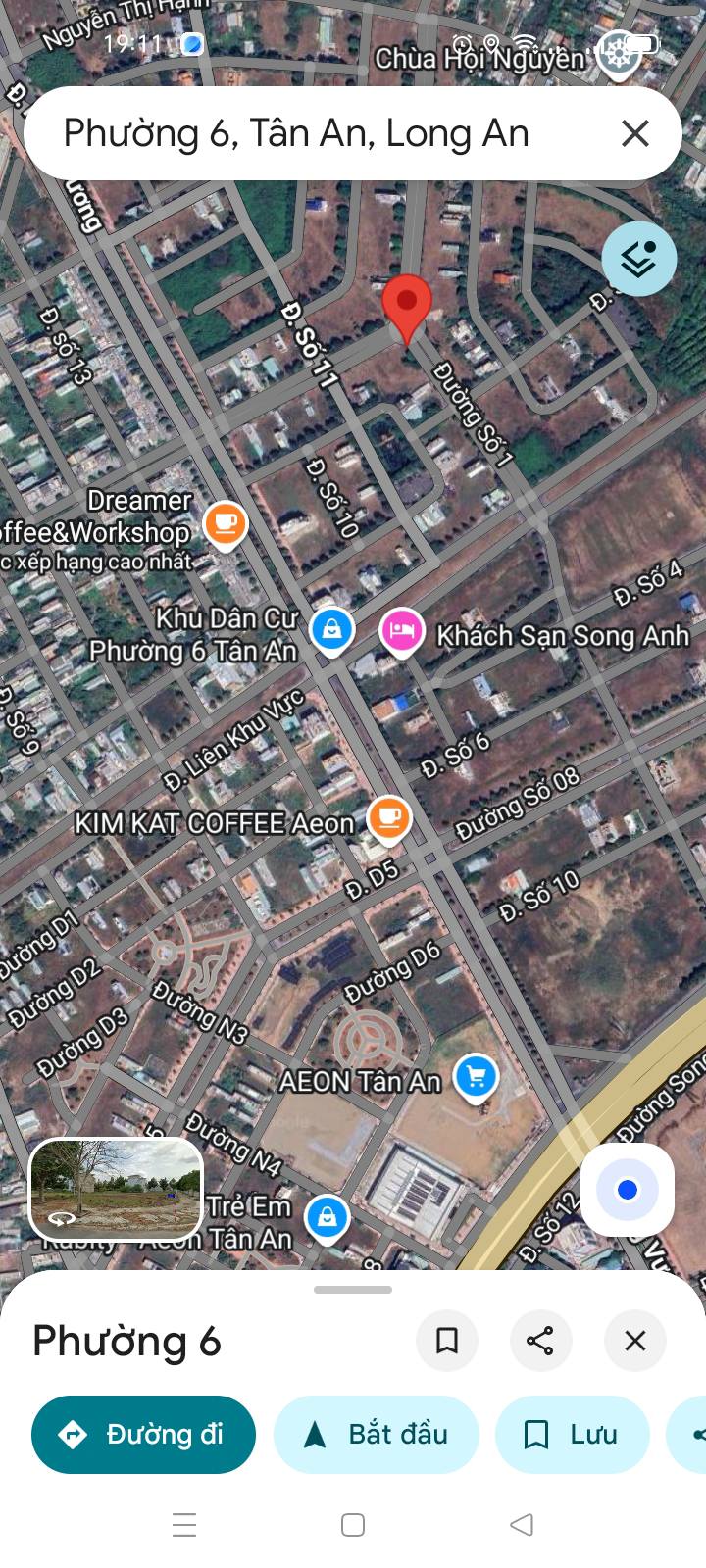 Đất nền biệt thự Phường 6 Tân An 200m² - Sổ đỏ chính chủ!