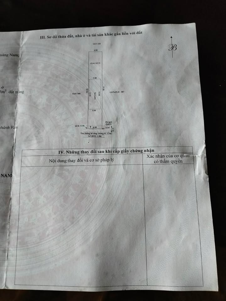 Bán đất Nam Phước 215m² giá 600 triệu - Tiềm năng tăng giá cao