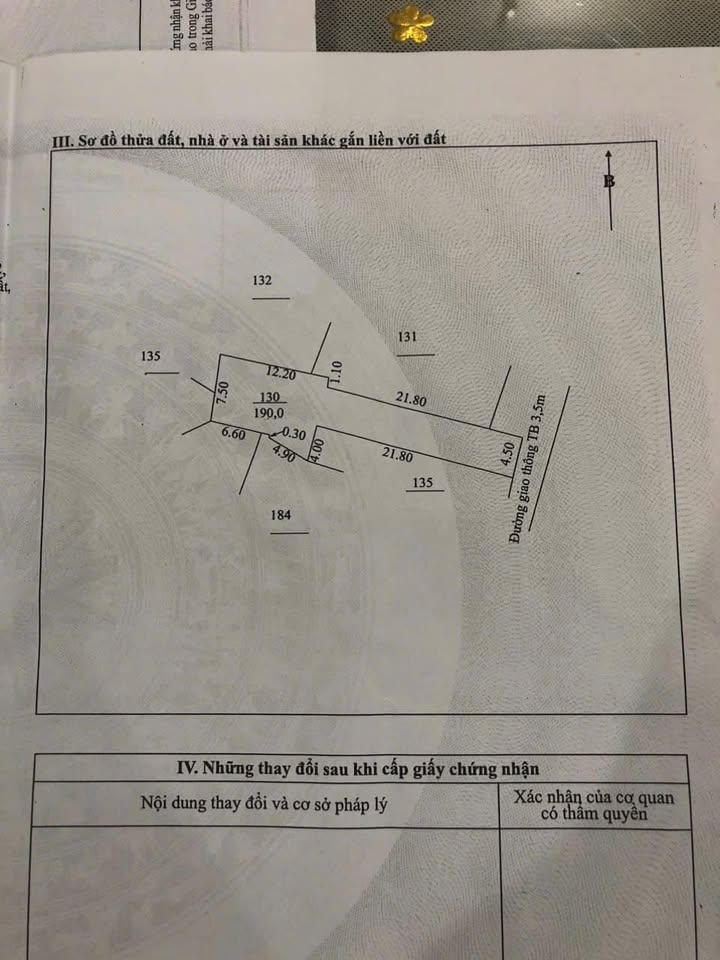 Đất nền Lương Ngọc Quyến TP Thái Nguyên 190m² - Bán gấp, sổ đỏ chính chủ!