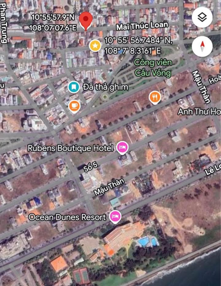 Nhà Phố Thủ Khoa Huân Phan Thiết 460m² - Mặt Tiền Kinh Doanh Vàng!