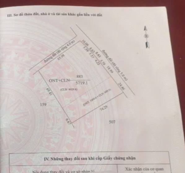 Đất nền 2 mặt tiền 5700m² - Sổ đỏ sẵn tại Gò Dầu, Tây Ninh