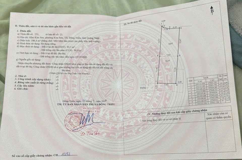 Đất Nền Mạo Khê 186m² Giá Tốt - Đầu Tư Sinh Lời Vượt Trội