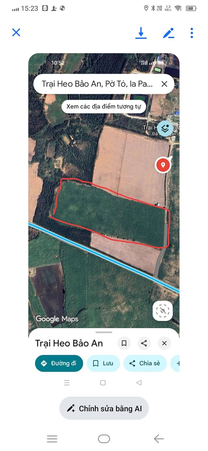 Đất Nền Gia Lai 13680m² - Sổ Đỏ Chính Chủ, Giá Tốt