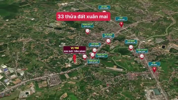 Đất nền Xuân Mai 50m² chỉ từ 1 tỷ - Sổ đỏ chính chủ sẵn sàng!