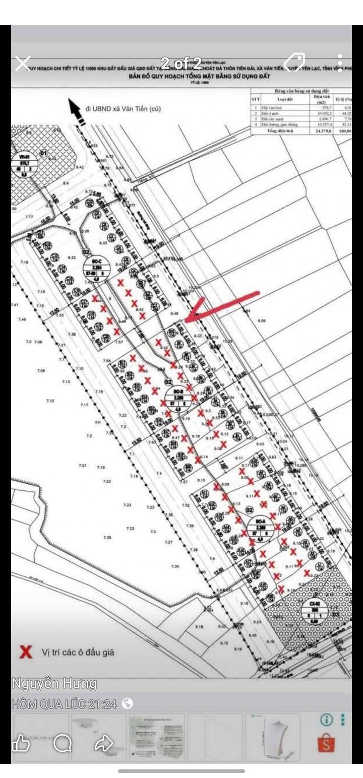 Đất nền Vạn Yên Mê Linh 114m² - Lô góc kinh doanh, sổ đỏ sẵn!