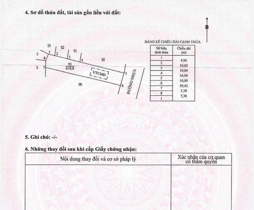 Đất Biển Phước Hải 619m² Giá 3.8 Tỷ - Sổ Đỏ Chính Chủ