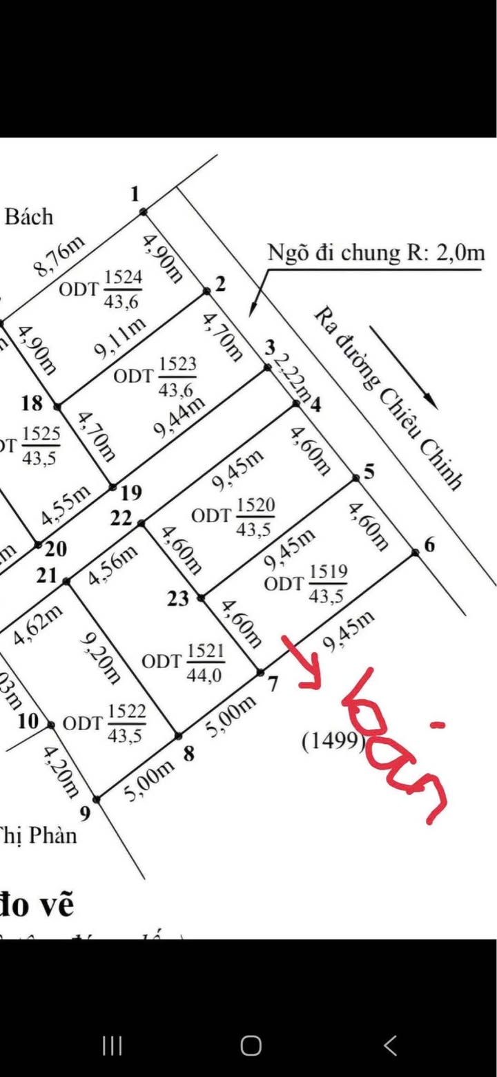 Đất nền Đường Chiêu Chinh, Kiến An 44m² - Tiềm năng tăng giá!