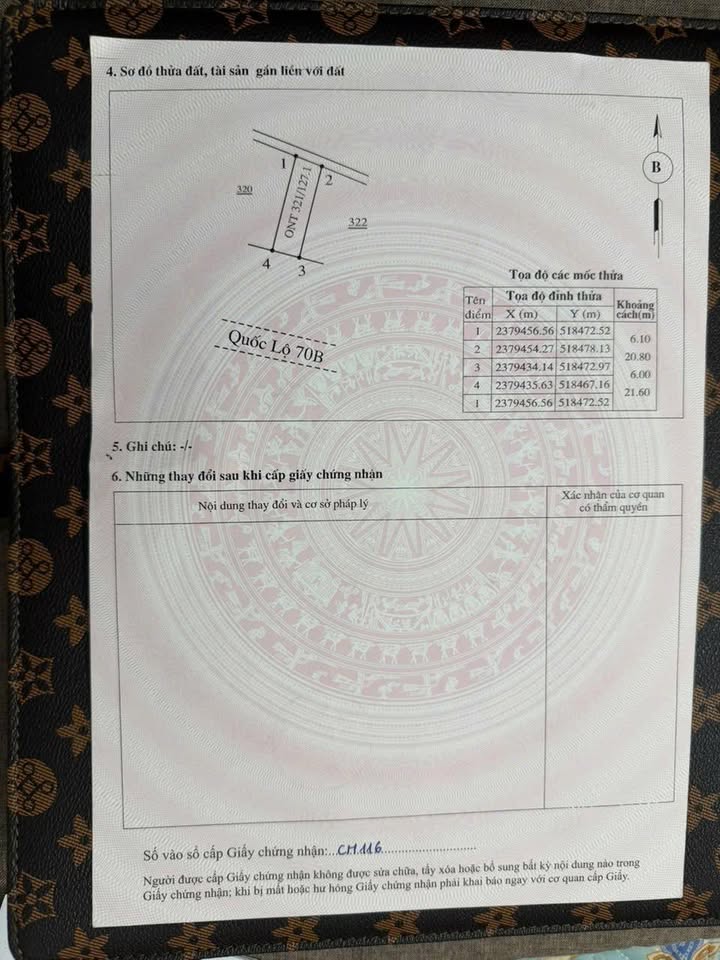 Đất nền Yên Lập 127m² Quốc lộ 70 - Sổ đỏ chính chủ!