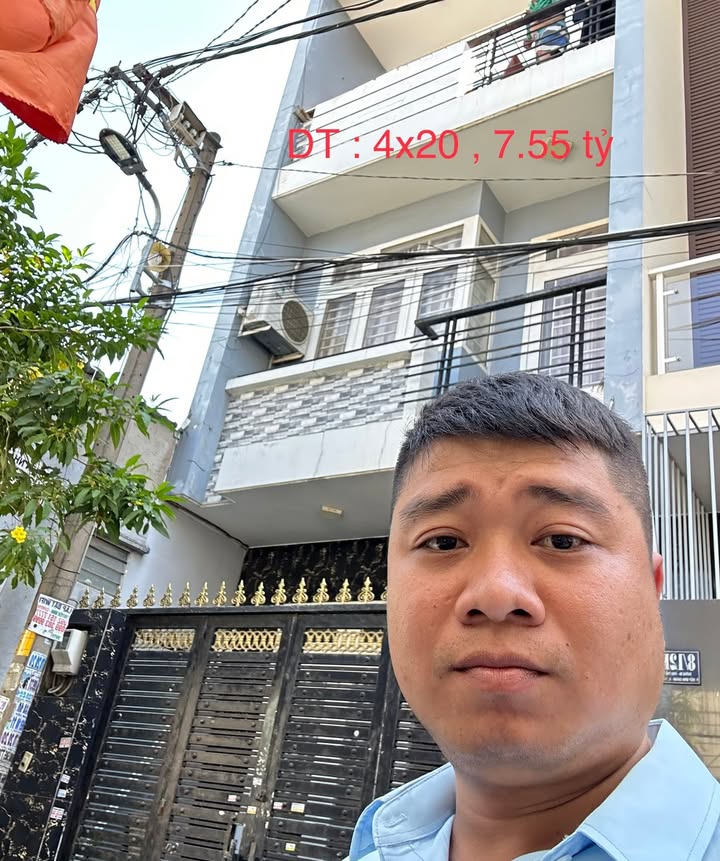 Nhà 80m² MT Đường 52, Thủ Đức - Ô tô sát nhà, 7.55 tỷ