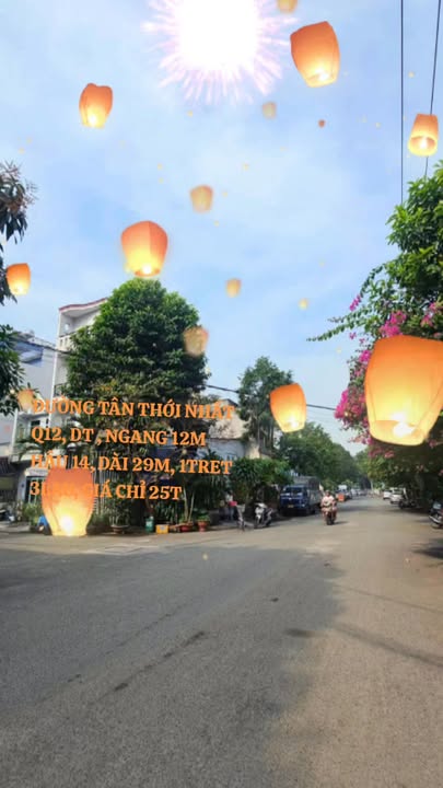 Biệt thự 374m² Tân Thới Nhất, Quận 12 - Ngang Khủng 12m, Giá 25 Tỷ - Sẵn Sàng Sang Tên