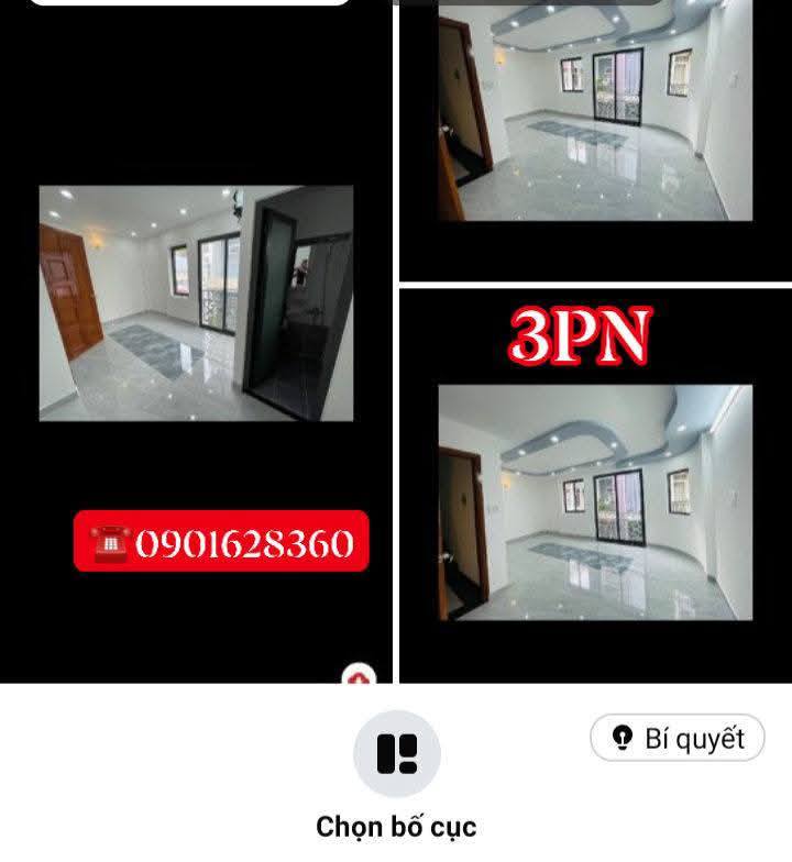 Nhà Phố Lê Văn Sỹ Q3 - 8 Tỷ, 56m², 5 Tầng, 3PN, Sẵn Ở