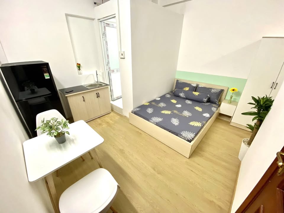 Studio Full Nội Thất 4 Triệu/Tháng - Tân Phú, View Giếng Trời