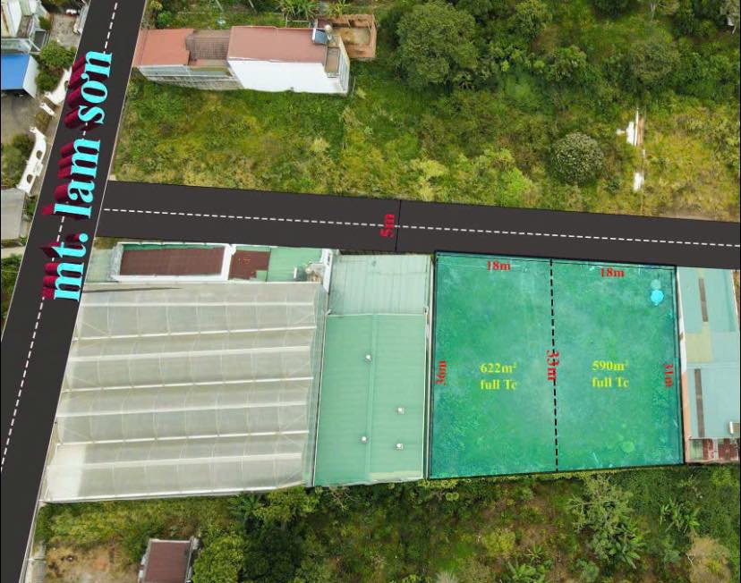 Bán đất Lộc Sơn Bảo Lộc 1211m² Thổ Cư - Sổ Đỏ Chính Chủ Giá Tốt