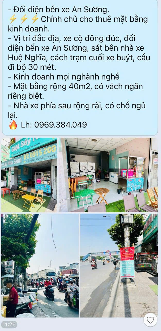 Mặt Bằng Kinh Doanh Phường Hiệp Thành, Quận 12 - Vị Trí Đắc Địa