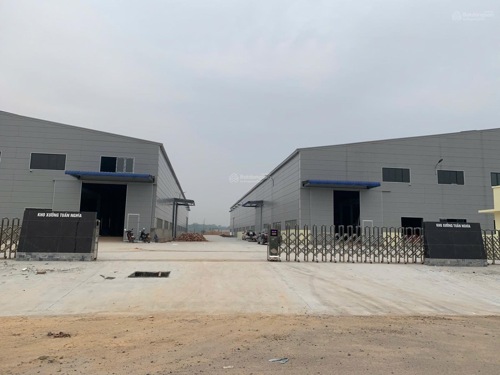 Cho thuê kho KCN Sông Công 2 Thái Nguyên 6800m² - Hoạt động ngay